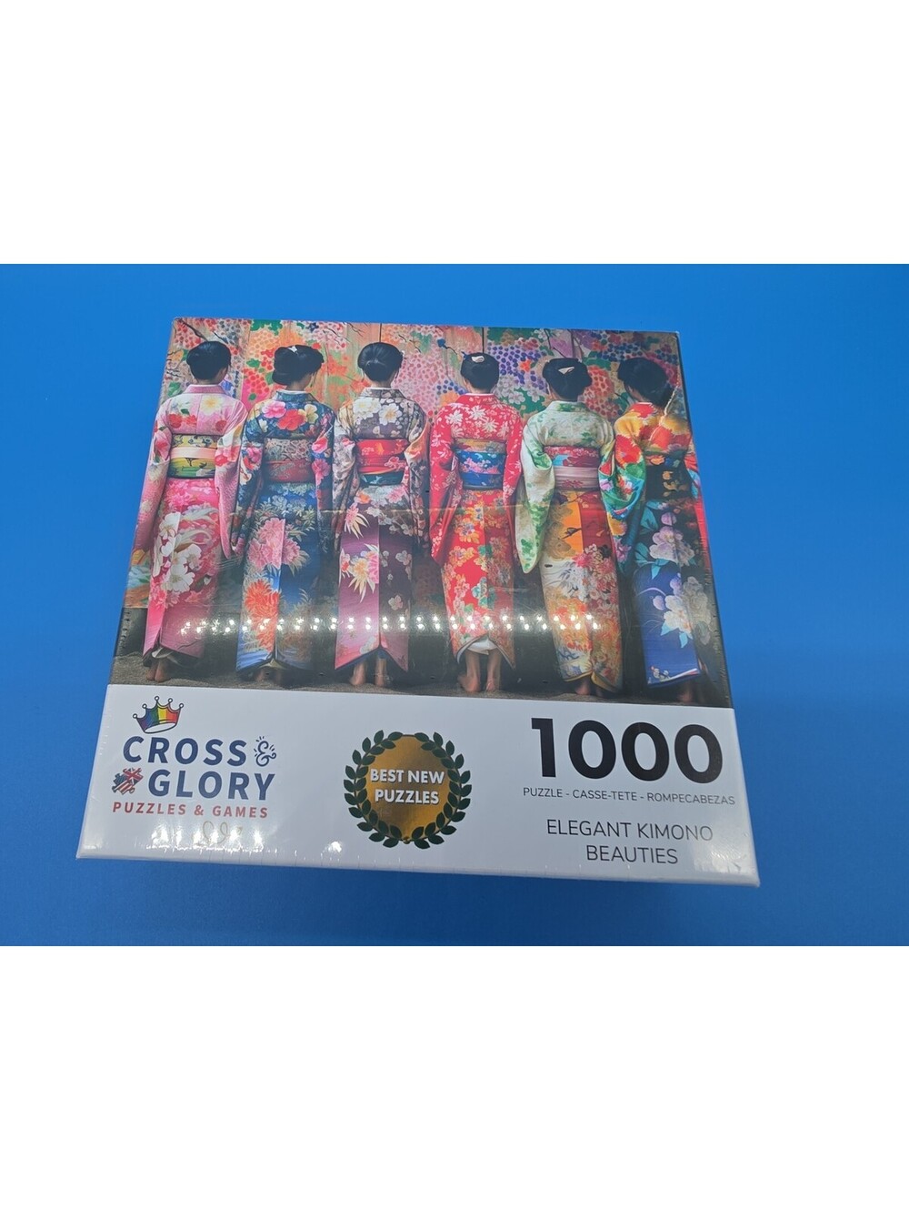 Cross & Glory Elegant Kimono Beauties 1000 Piece Jigsaw Puzzle Japanese Cultural